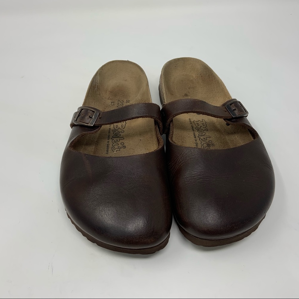 Birkenstock Birki's Mary Jane Brown Leather - Picture 2 of 6